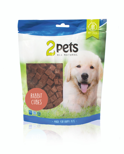 Rabbit Cubes hundgodis - Medium